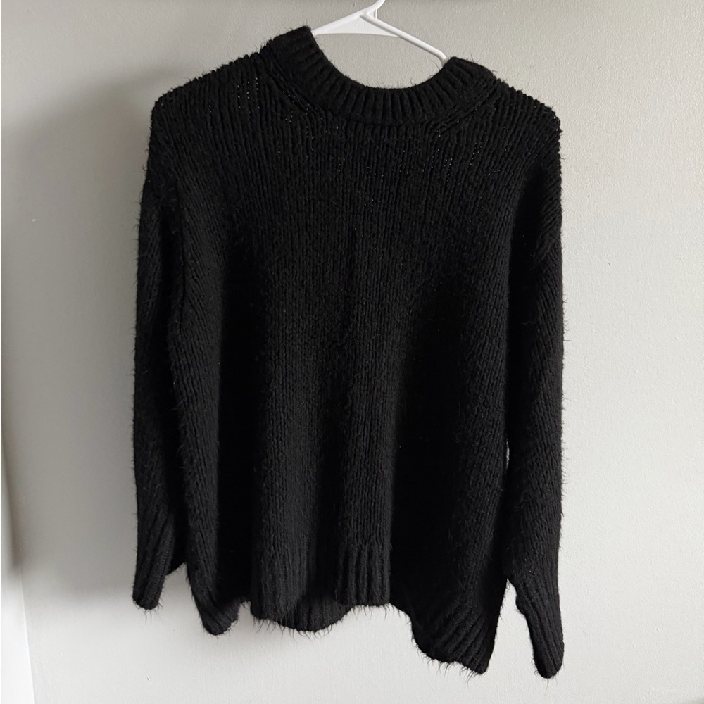 ASOS black crewneck sweater